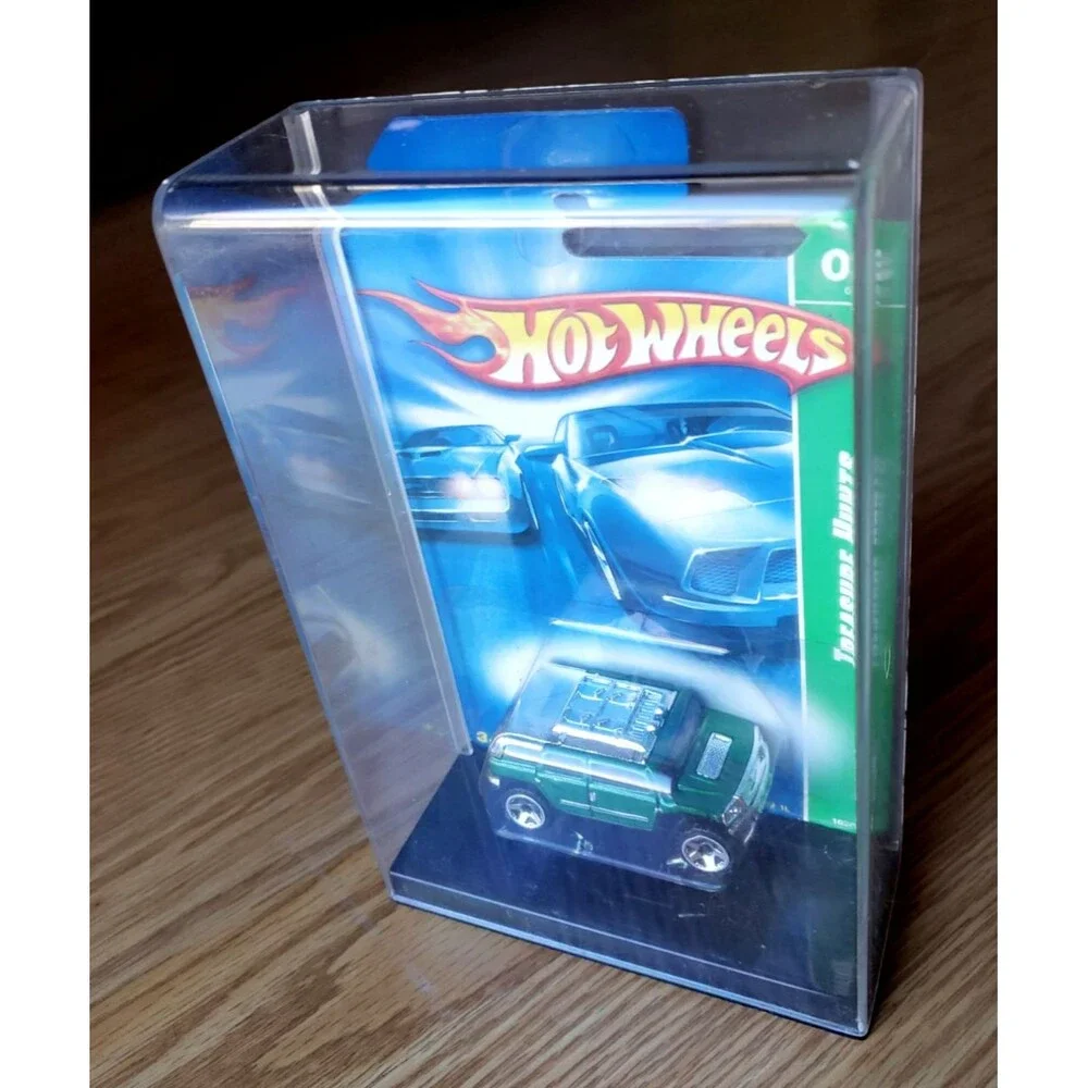 Protech Clear Acrylic Free Stand Display Case Single Diecast Model 7"x4.5x2" Box - Picture 5 of 16